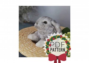 Realistic Bunny Sewing Pattern PDF – 20 Cm Stuffed Rabbit Plush Toy Tutorial - Etsy