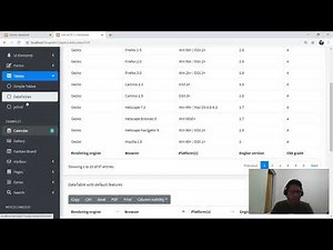 Templating Admin LTE 3 - JQuery Data Table dan CSS