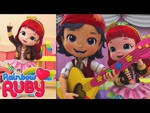Singing in the Rain | Rainbow Ruby - WildBrain | Full Episodes for Kids