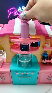 161_Replying to @yummysunset Num Noms Snackables Silly Shakes Maker🥤❤️ #asmr #numnoms #slime | ASMR Playroom