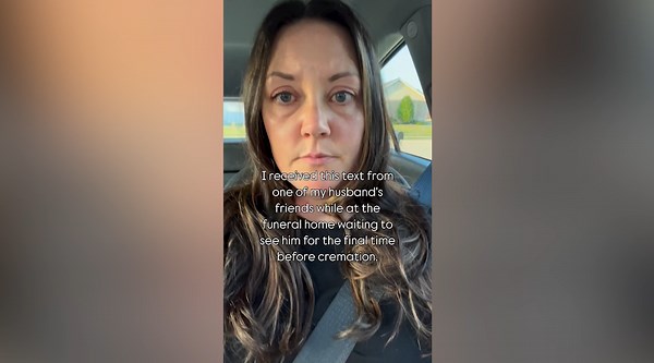Woman Loses Husband To Alcoholism, Unprepared For Message She Receives