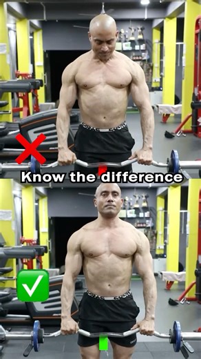 UPRIGHT ROW MISTAKES ❌ Fix Shoulder Pain & Build Bigger Delts FAST 🔥 (Correct Form) #shorts#fitness