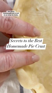 Homemade Pie Crust – easier than you think! 🥧✨ Here’s my secret: super cold butter AND shortening for the ultimate flaky, buttery crust.Rolling onto parchment paper makes transferring a breeze, and trust me, if you’re making pie, homemade crust is a game-changer!Do you make your own or stick to store-bought? Recipe ⬇️ | Tastes Better From Scratch