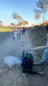 Tyre Blast Glass help start diesel Engine🚂🙂 #dieselengine | Engine Tech