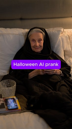 Halloween prank with a creepy old lady | Coursiv
