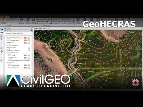 Building Channel Geometry Using LiDAR and Survey Data in GeoHECRAS | CivilGEO