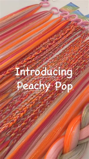 🧡PEACHY POP IS HERE🧡 8-piece collection dropping TONIGHT 8PM AEST ✨ Designed by Poppet Locks 😍 Think summer, shimmer & serious main character energy 🌈 #poppetlocks #peachypop #hairaccessories #ponytailgoals #hairextensions #festivalhair #ravehair #mermaidvibes #newdrop #australianbrand #hairinspo | Poppet Locks