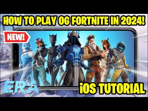 How to play OG Fortnite in 2024 on iOS! (Project Era Season 7 Tutorial)