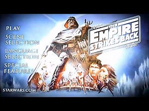 DVD Menu Walkthrough to Star Wars The Empire Strikes Back (Original Version)