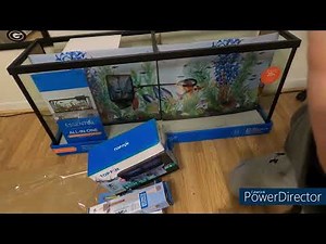 UNBOXING and SETUP of New 55 Gallon Tank!