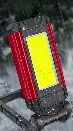 10W LED Work Light Review 🔦 Foldable, Magnetic, Rechargeable | COB Flashlight + Power Bank