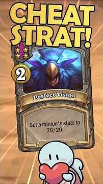 The 20/20 Cheat Strat! | Hearthstone Battlegrounds