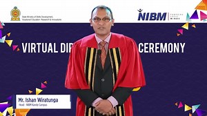 41 reactions | Mr. Ishan Wiratunga Head of NIBM Kandy Campus shares his view on the never ending learning process with our students #nibmdiplomaawardceremony #diplomaawardceremony #awardceremony #nibm #nibmstudentlife #graduationceremony #nibmgraduates #nibmlife #genz #powerupthenewbreed #highereducation #education #diploma #degree #virtualceremony | NIBM | Facebook