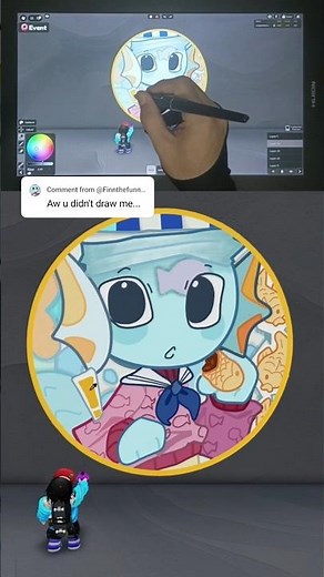Time to draw your pfp on roblox spray paint! who next? #roblox #robloxart #robloxdrawing