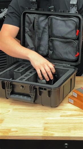 Calling all firearm owners, a less cluttered case means faster setup and more time on the line!💡 | Condition 1 Cases