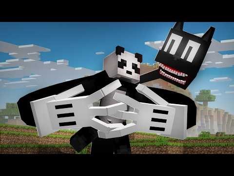 SOBREVIVO a CARTOON CAT y CARTOON DOG en MINECRAFT