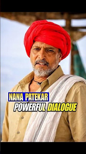 Nana Patekar top 5 most popular dialogues 😱🔥 #shorts