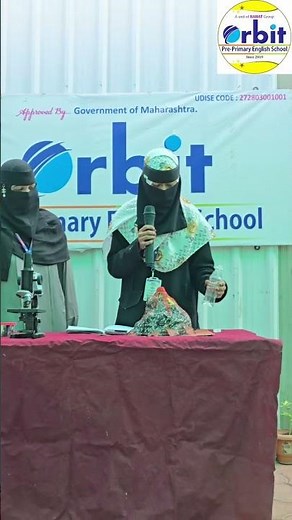 Science Day at Orbit English School–A day full of experiments, learning, and curiosity.✨️#viralvideo