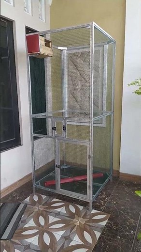 kandang ternak murai batu dari holo baja ringan #ternak #muraibatu #cucakijo