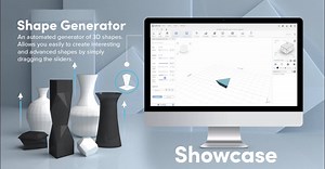 Daily Showcase Shape Generator An automated generator of 3D shapes. Allows you easily to create interesting and advanced shapes by simply dragging the sliders. If you want to see how to create other shapes, сlick the link below and view the detailed tutorial https://youtu.be/td0rCIBVIlk | SelfCAD