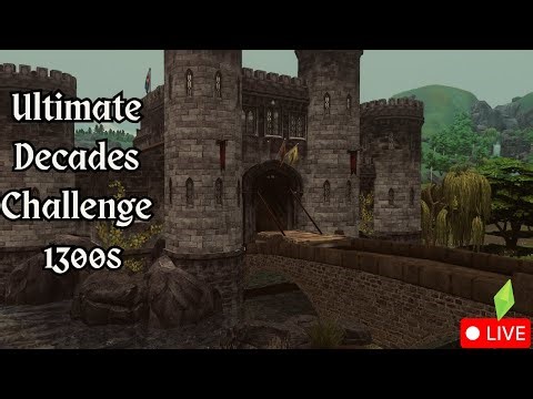 The sims 4 Ultimate decades challenge | 1300s