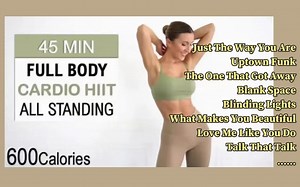 【eleni fit×欧美歌单】eleni播放最多的一套45min全站立有氧！