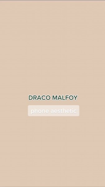 Draco Malfoy Aesthetic Wallpaper and Icons