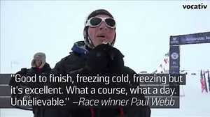 The Antarctic Ice Marathon looks FREEZING. 50 runners raced in -4*F weather. Whoa! http://voc.tv/1P6L9zh | Vocativ