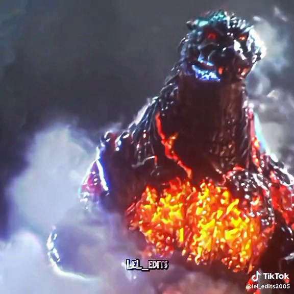 Burning Godzilla Edit: Godzilla Roar and Fiery Scenes