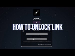 How to unlock lootlabs link for pc and mobile!