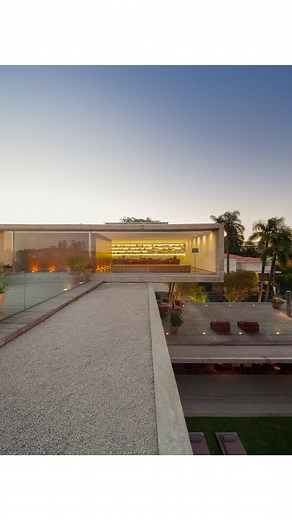 architecture & design hunter on Instagram: "🎥 an @architecture_hunter original production Casa P embodies PilarHomes’ vision — three interlocking volumes rotate around a central core, creating fluid connections between private, semi-private, and open spaces. Set beyond the Pinheiros River in Morumbi, its design balances urban views and lush surroundings, blending architectural precision with the essence of contemporary living. With a curated selection of high-end properties and personali