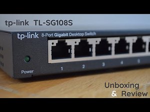 TP-Link TL-SG108S Netzwerk-Switch - Unboxing & Review | Easy Tec