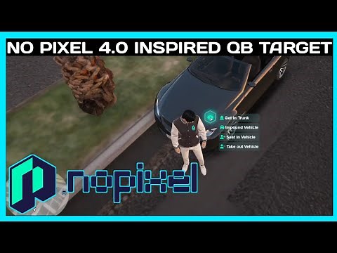NO PIXEL 4.0 INSPIRED QB TARGET *FREE* | FiveM Roleplay Scripts | FiveM Tutorial | MJ DEVELOPMENT