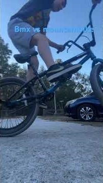 #bmx vs mountain bike ￼￼