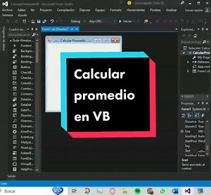 En el vídeo de hoy diseñaremos un form para calcular el promedio de un estudiante en VB #foryou #programming #fypシ #programacion #informática #c #visualstudio #viral #paratii