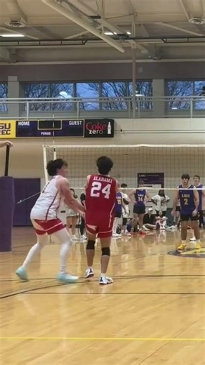 Double fifa to deep corner #volleyball #haikyuu #setter #libero #vb