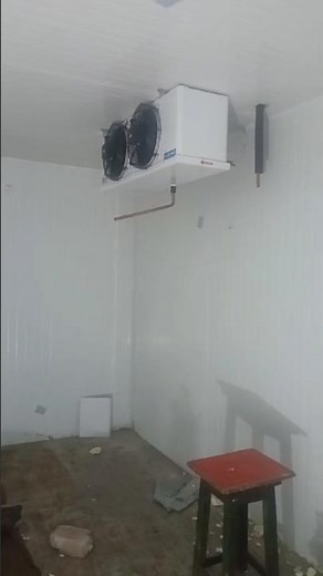 Cold Room Cooling System Installation! | New Setup Explained 🔧 #ytshorts #ColdRoom #CoolingSystem