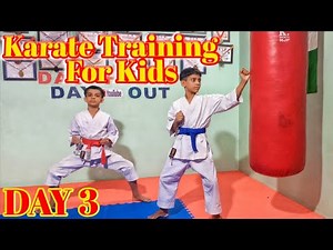 30 Minutes Karate Workout Session (Day 3) || Learn Karate at Home || Karate Class for Kids
