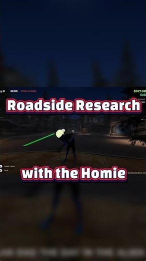 Roadside research with the Homie #alien #gaming