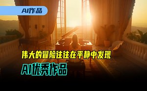 midjourney+runwayml生成，AI优秀作品《最后一次绽放动力》