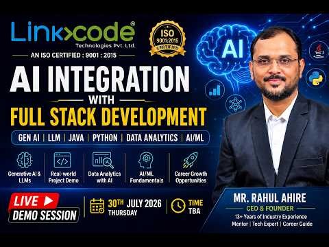 AI Integration with Full Stack Development | Java | Python | Mern | DA | DS | AI | ML | Claude AI