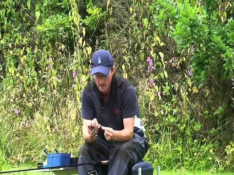How to set up a pellet waggler float