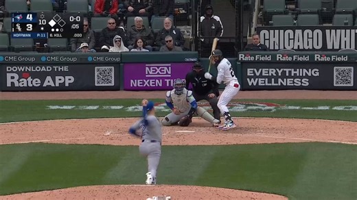 Alejandro Kirk's replacement Tyler Heineman throws the ball away on a bunt allowing the tying to run to score. The White Sox then walked it off a batter later