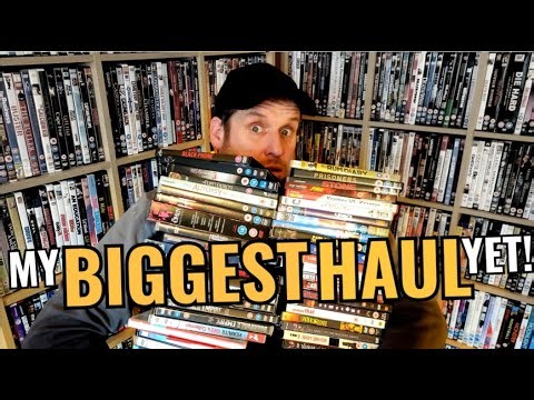 MASSIVE DVD and Bluray HAUL! Over 70 Titles!