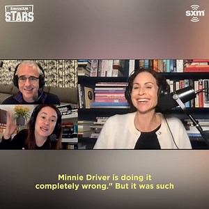 "He let me do the entire balcony scene from 'Romeo and Juliet' before he said... 'And that is exactly how you don't do it!'" 😂 Listen to Minnie Driver's interview on The Jess Cagle Show with Julia Cunningham on the SiriusXM app. | SiriusXM