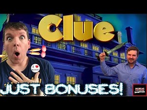 Clue Slot Machine Bonus Rounds! BEST SLOT MACHINE EVER!