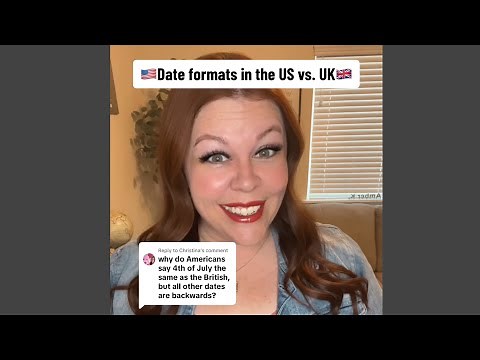 Date Formats in the US vs. UK!