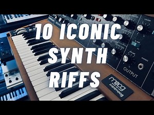 10 Iconic Synth Riffs Played on the ORIGINAL Synths (DX7, M1, D-50, Juno)