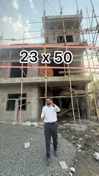 || HOUSE PLAN || STRUCTURE || 3D & 2D ELEVATION || #viral #civilengineer #shorts