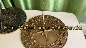 ROME INDUSTRIES 2338 Brass Swan Sundial